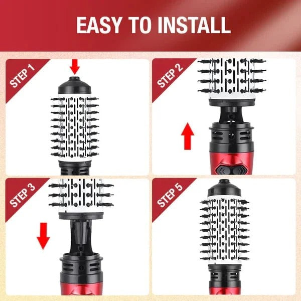 RotateBrush™ | The Rotating Hot Air Brush For Perfect Styling