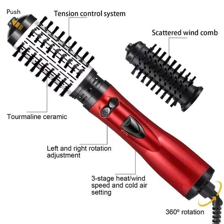 RotateBrush™ | The Rotating Hot Air Brush For Perfect Styling