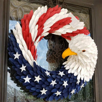 American Eagle Wreath | Patriotic Wall Decor | 4th of July Decor | Americraft