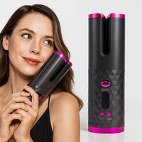 Automatic Curling Iron | Wireless Hair Curler for Beautiful Curls | SilkWave