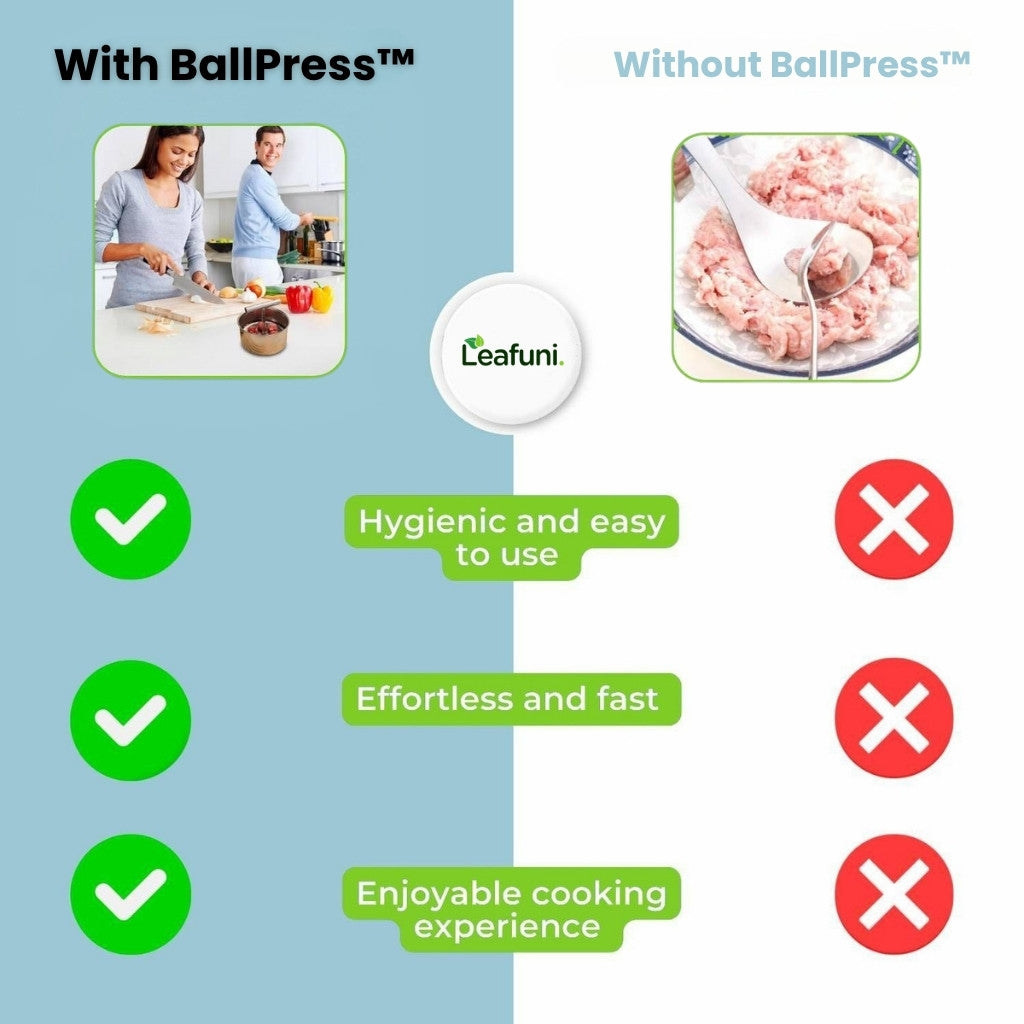 BallPress™ | Stainless Steel Meatball Maker