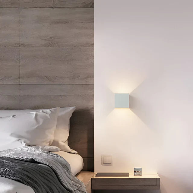 Battery Powered Wall Sconce | Modern Wireless Wall Lamp with Motion Sensor | LumeBox