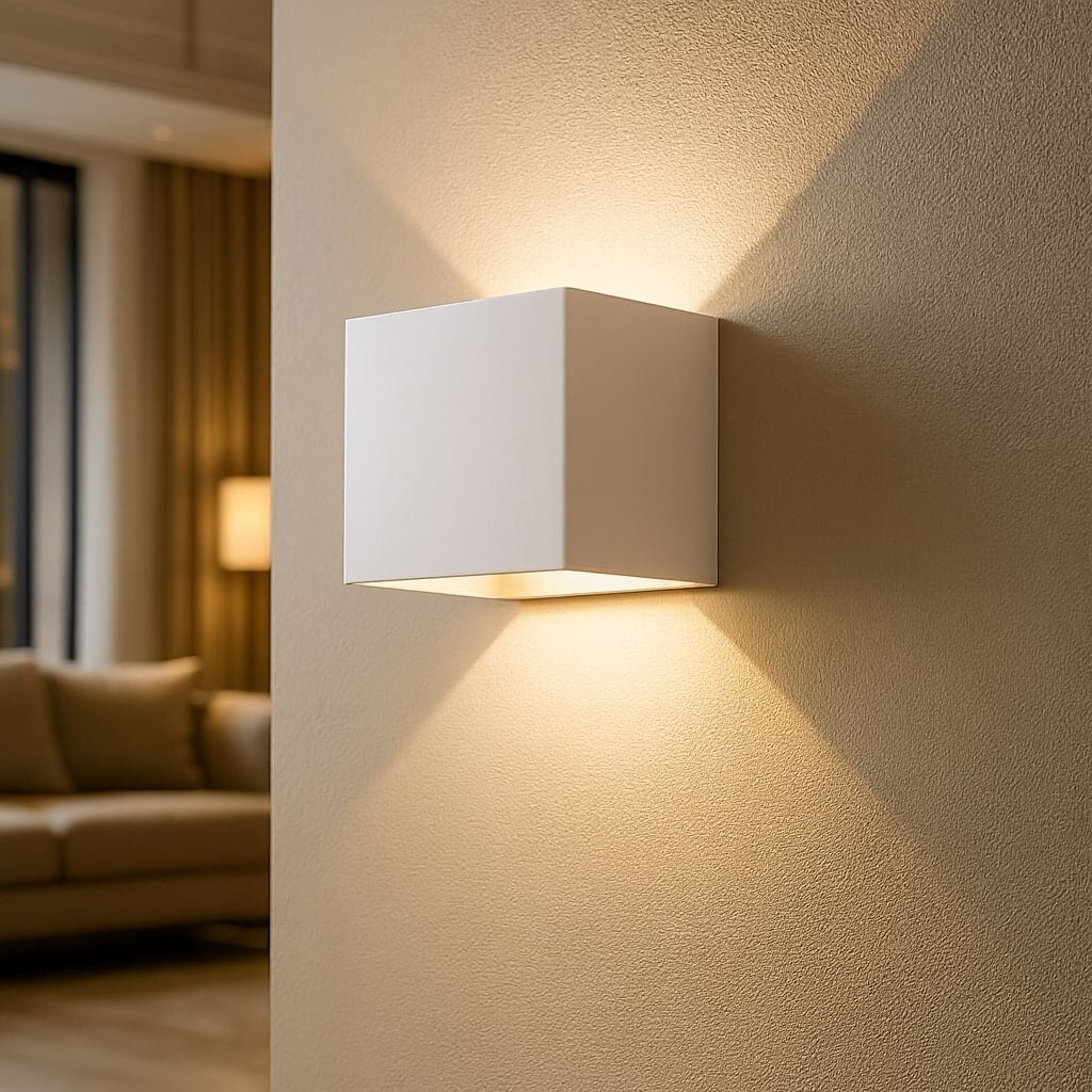 Battery Powered Wall Sconce | Modern Wireless Wall Lamp with Motion Sensor | LumeBox