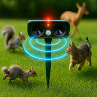 Bug & Animal Repeller for Yard | Repeller for Mice, Squirrels, Cats, Deer and More | YardGuard