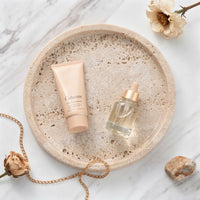 Coffee Table Tray | Stone Round Decor Tray | Travio