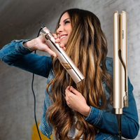 Curling Iron & Hair Straightener in 1 | Hair Styler for Curled or Straight Hair | Stylera