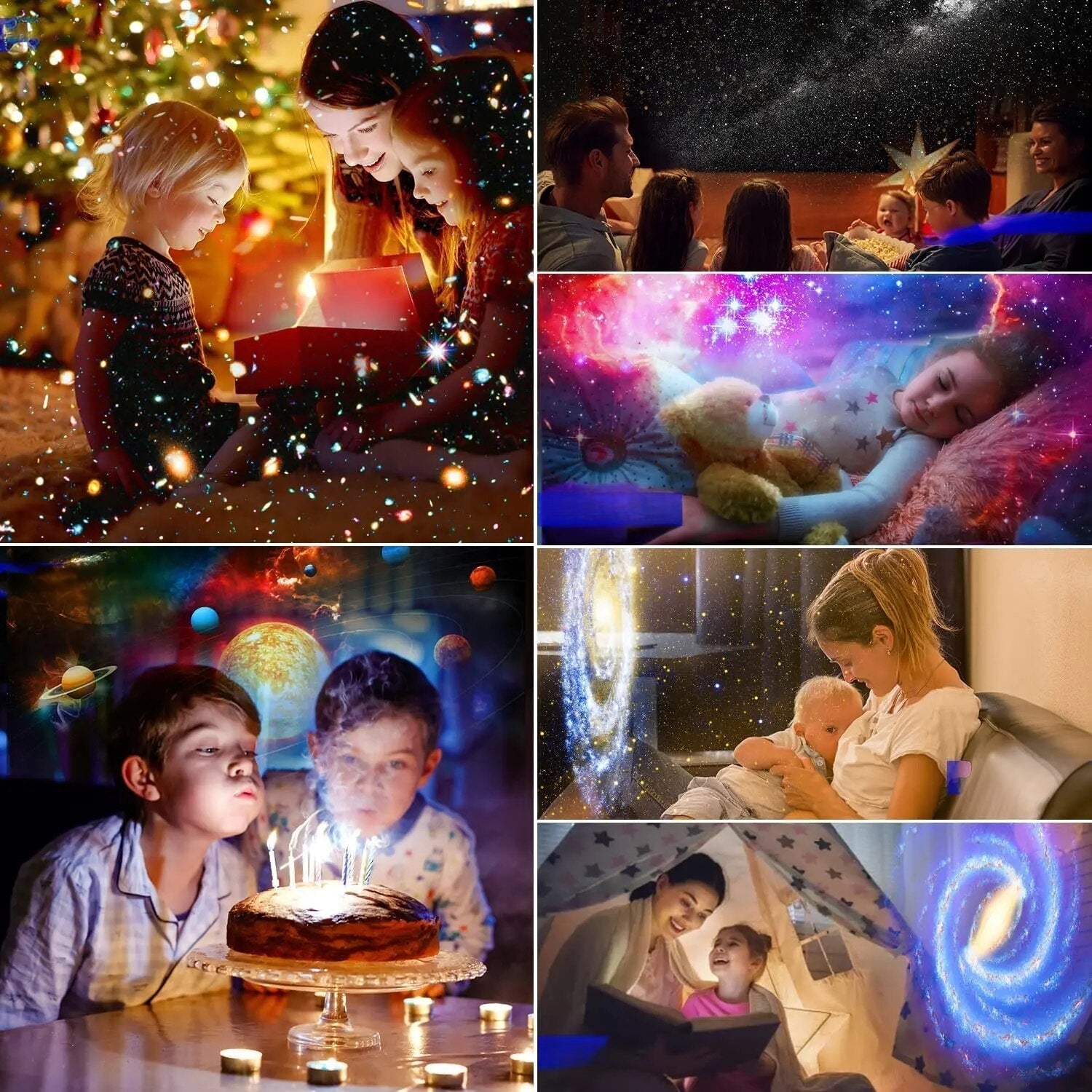 Galaxy Projector | Star Projector Night Light for a Starry Sky at Home | CosmoRay