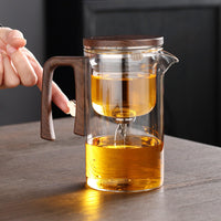 Glass Teapot with Infuser | Teapot & Strainer in One | ClariTea