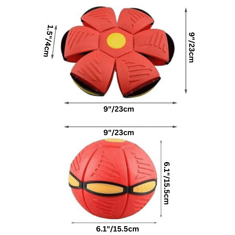 FlyToy™ | 2-in-1 Flying Disc And Bouncy Ball For Active Dogs