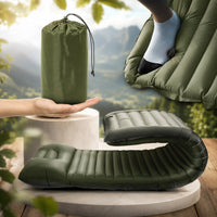 Inflatable Camping Sleeping Pad | FootPuff