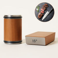 Knife Sharpener Set | Rolling Magnetic Knife Sharpener for Easy Knife Sharpening | SteelCraft