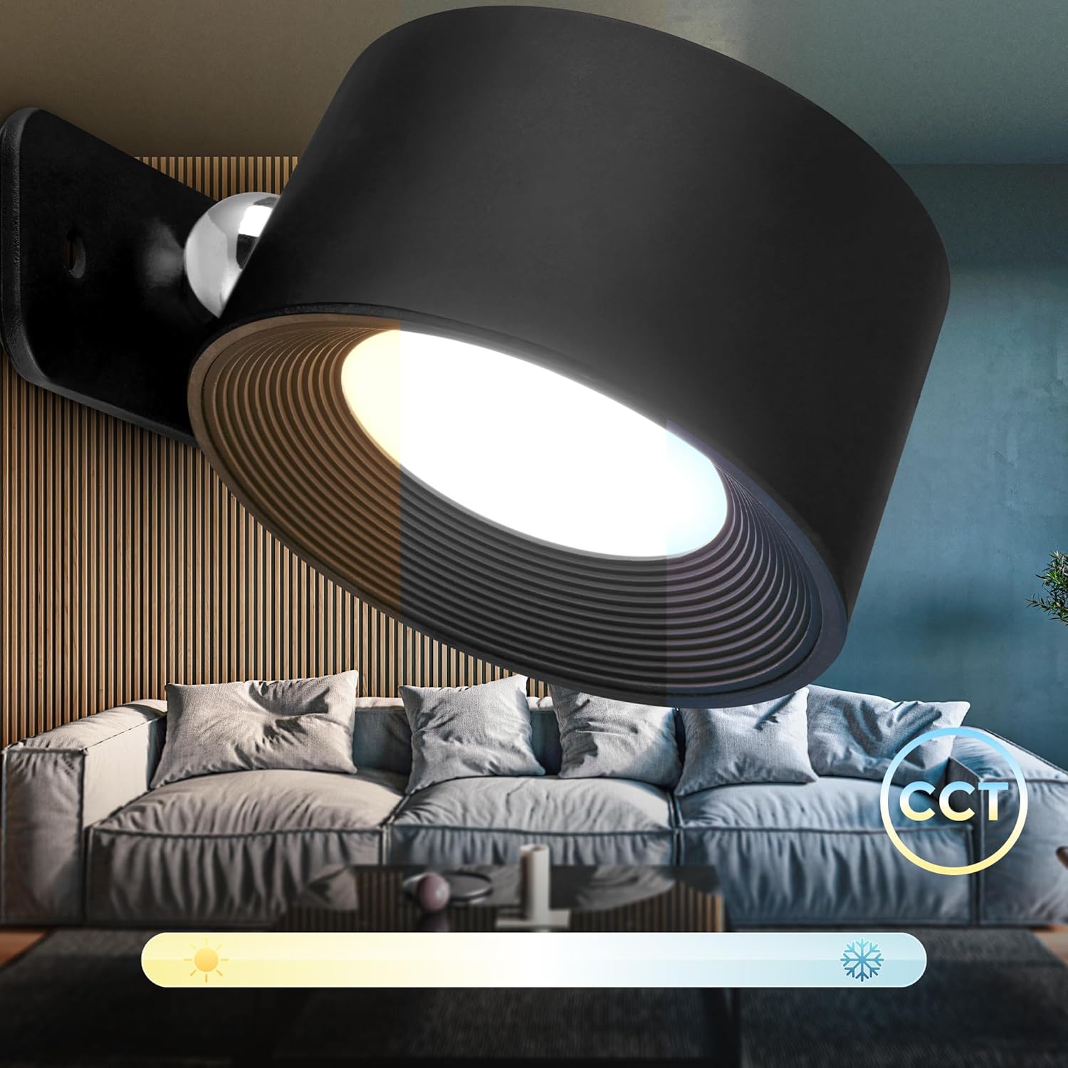 LED Light with Motion Sensor | Battery Operated Light for Home | HomeGlow