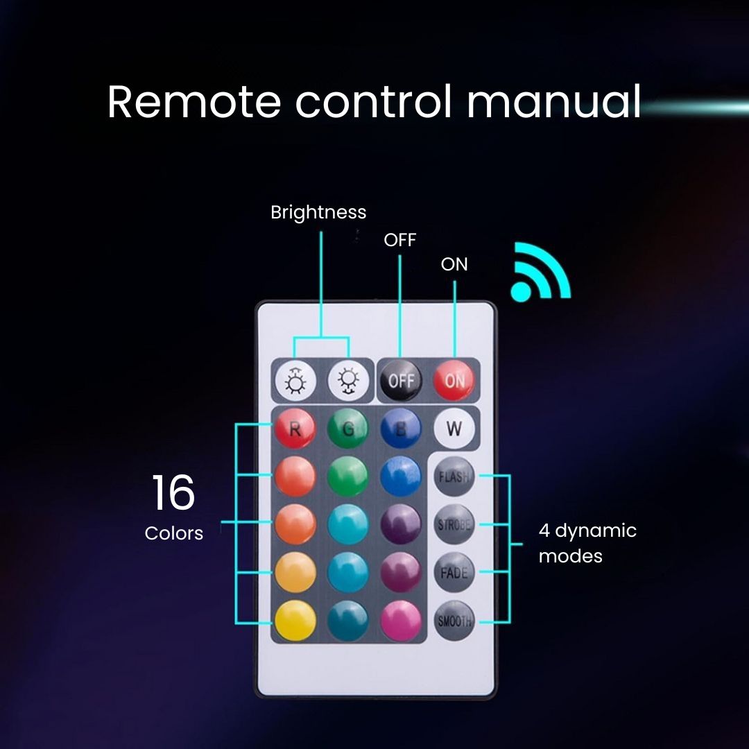 Minecraft Lamp | Wireless Table and Desk Lamp | RGB Night Light | RetroGlow