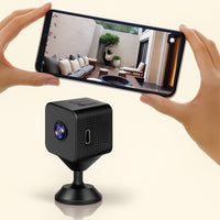 Mini Security Camera for Home | Surveillance Camera for Outdoor and Indoor with Live View | HomeGuard