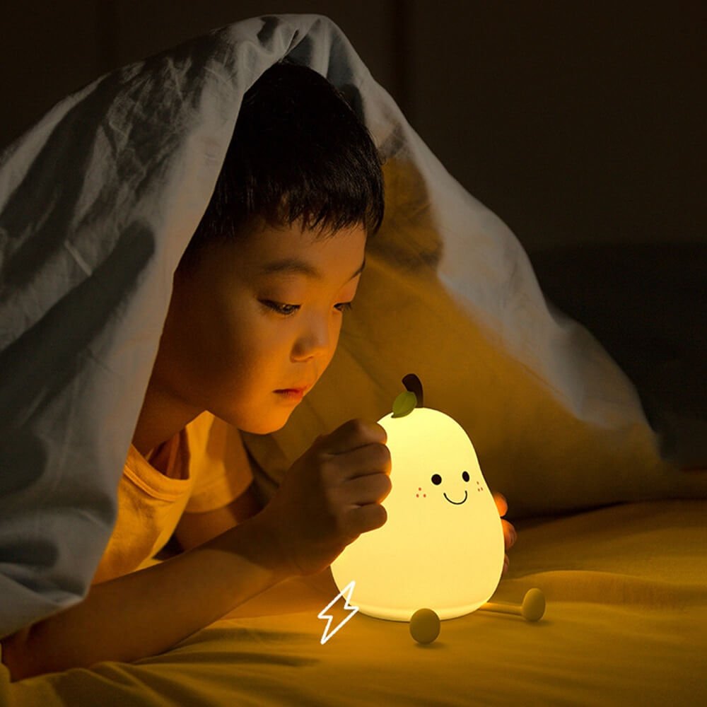 Night Light for Kids | Silicone Nursery Night Light | CozyPear