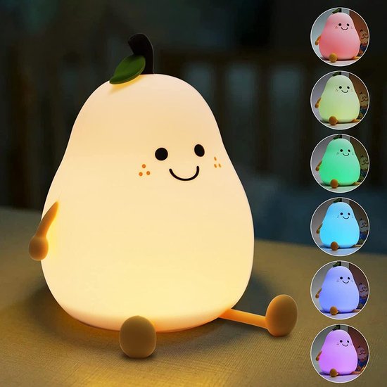 Night Light for Kids | Silicone Nursery Night Light | CozyPear