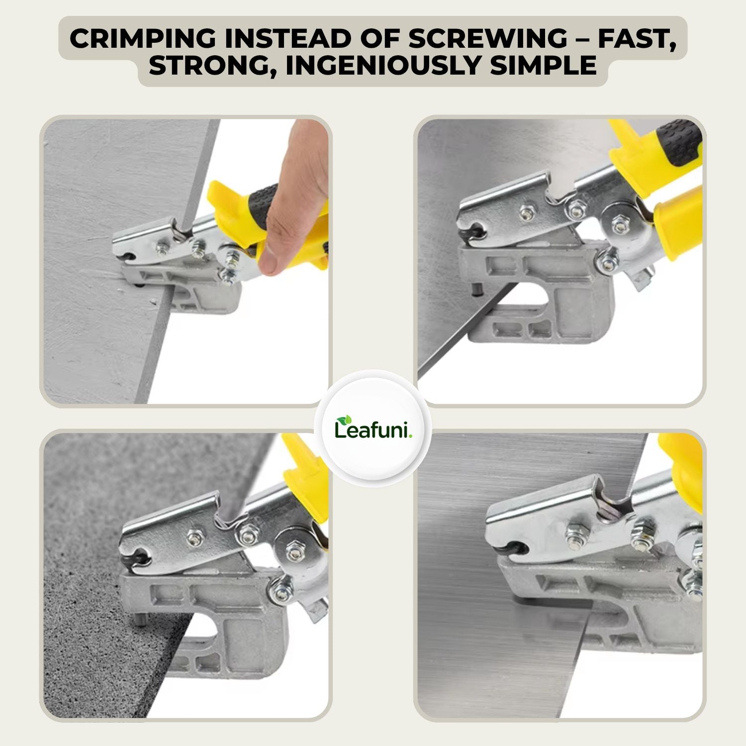 PinConnect™ | Strong connections without screws in seconds