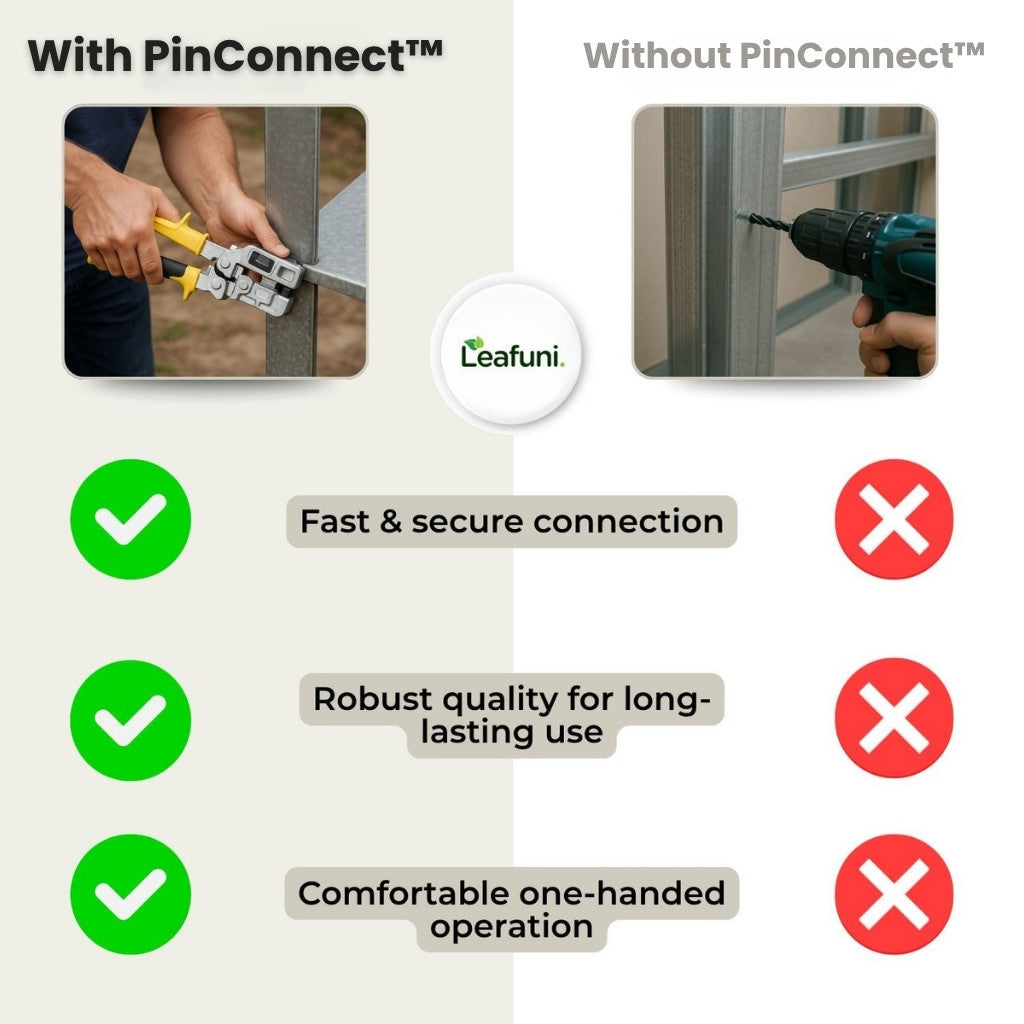 PinConnect™ | Strong Connections Without Screws In Seconds