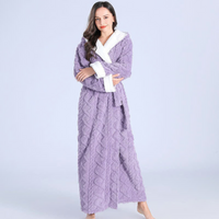 Plush Bathrobe for Women & Men | Extra Soft Robe with Hood | SoftWrap