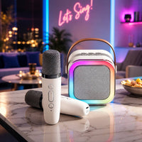 Portable Karaoke Machine Set | Vocaluxe