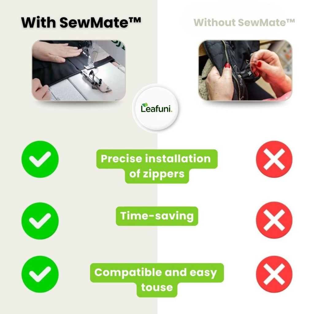 SewMate™ | Zipper Foot For Precise And Perfect Stitching