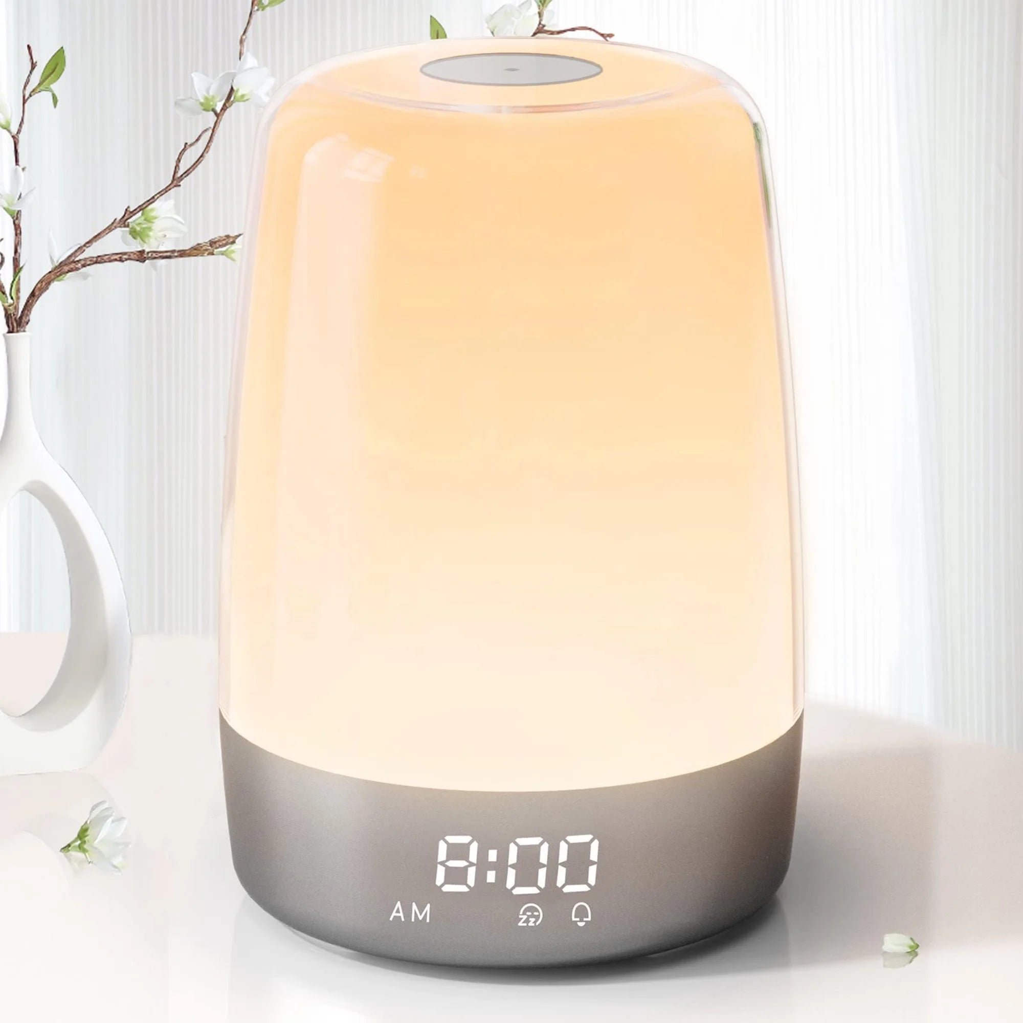Sunrise Lamp Alarm Clock | Wake Up Light for Restful Mornings | MorningGlow