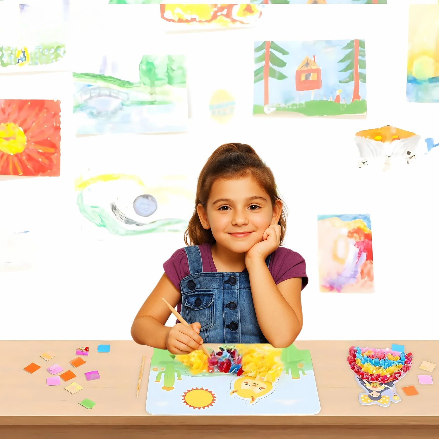 TinyCraft™ | Creative Fabric Art Kit For Kids