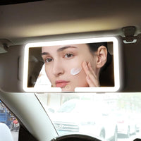 Vanity Mirror with Lights | Make Up Mirror for Car | CarGlow