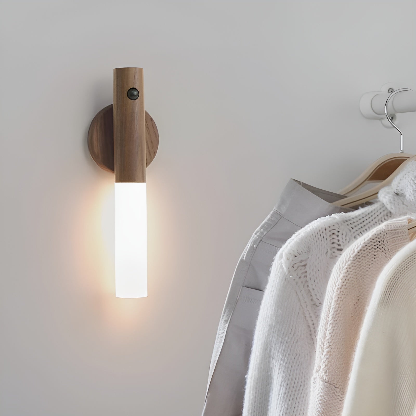 Motion Sensor Light | Battery Powered Wall Sconce | Rechargeable Hallway Light | NordBeam