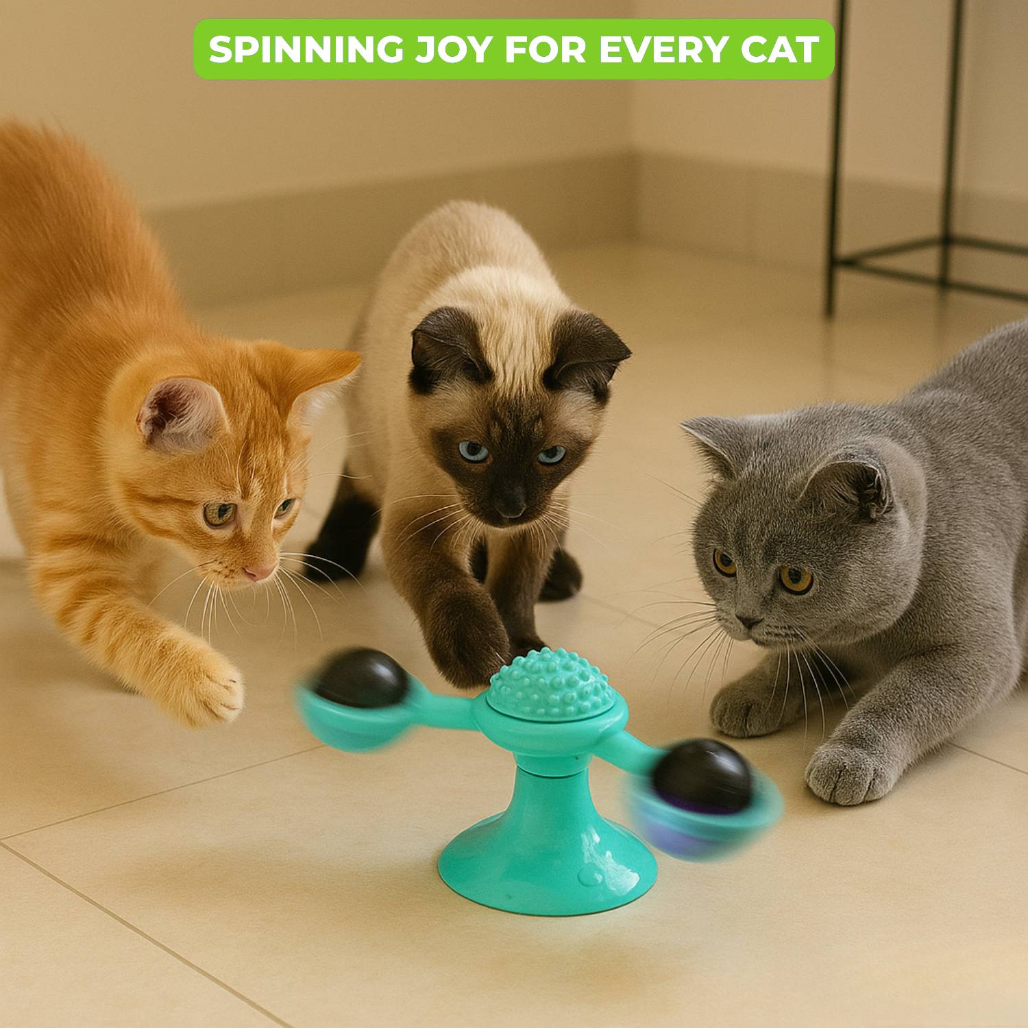 WhirlCat™ | For Happy & Active Cats